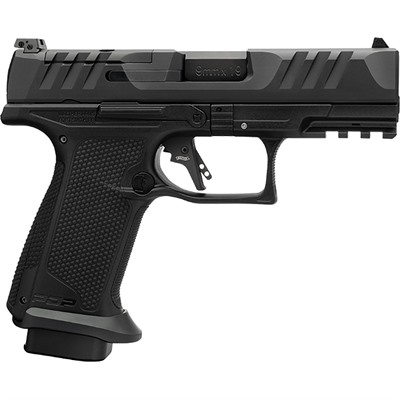 Walther PDP Pro F-Series Striker-Fired 9mm 4 in Barrel Optics-Ready Black Polymer Frame