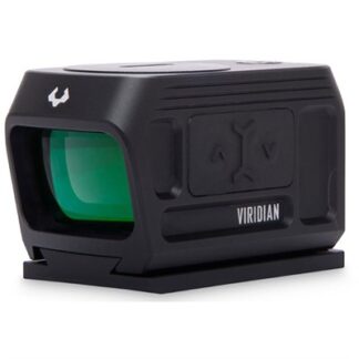 Viridian RFX45 1x Reflex Sight, 5 MOA Green Dot, ACRO Footprint W/RMR Adapter, Black