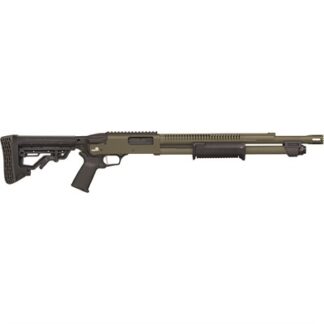 590R 12 GAUGE 18.5'' BBL 7 ROUND BLACK W/PICATINNY RAIL ODG