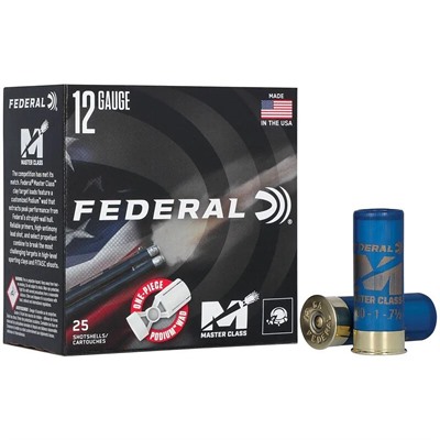 Federal Ammunition Master Class 12 Gauge 2.75 in 1 oz #7.5 Shot 25 Rounds