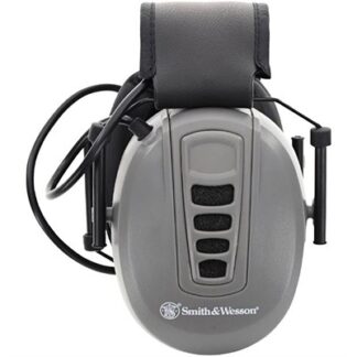 AOB Sigma Electronic Earmuffs Gray/Black