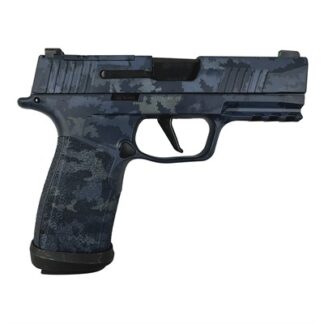 SIG Sauer P365-XMACRO TACOPS 9mm Semi-Auto 3.7 in Barrel 17+1 Rounds Blue Multi Camo