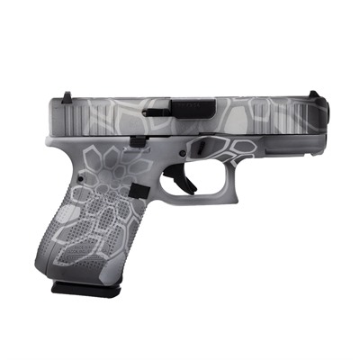 Glock 19 Gen 5 Semi-Auto 9mm Luger 4.02 in Barrel, 15+1 Rounds, Gray/Stone