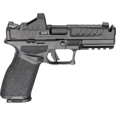 Springfield Armory Echelon 4.5F Striker-Fired 9mm Pistol, 4.5 in Melonite Black Compensator