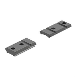 Leupold 180293 QRW Cross-Slot Base Set Matte Black Remington 700