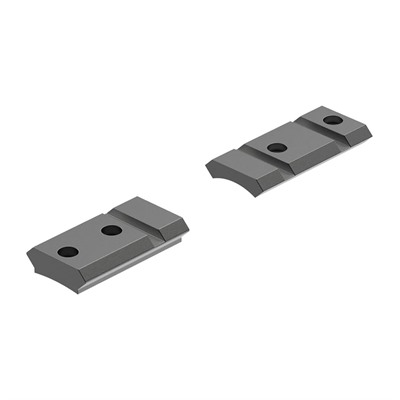 Leupold 180293 QRW Cross-Slot Base Set Matte Black Remington 700