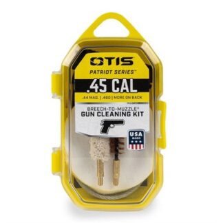 Otis Technologies Patriot Cleaning Kit .45 Cal Handgun 15-Piece Plastic Box