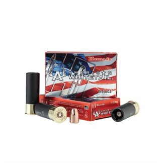 Hornady American Whitetail 12 Gauge 325 gr InterLock Sabot Slug, 2.75 in, 5-Round Box