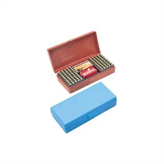 MTM Flip Top Rimfire Ammo Box 22LR/17 HMR, 200 Rounds, Blue