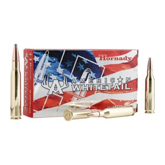 Hornady American Whitetail .243 Winchester 100 Gr InterLock BTSP, 20 Rounds Per Box