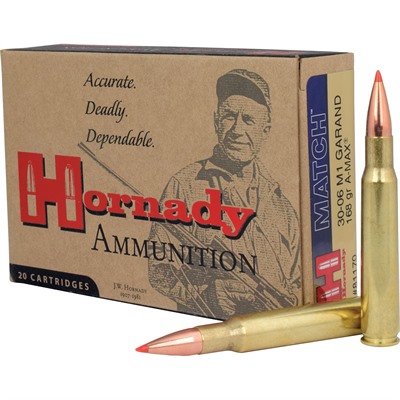 Hornady Vintage Match ELD M1 Garand .30-06 Springfield 168 gr 20-Round Box
