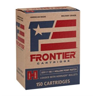 Hornady FR1415 .223 Rem/5.56 NATO 55 gr Hollow Point Match 150 Rounds