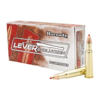 Hornady LEVERevolution 348 Win 200 gr FTX Flex Tip Polymer Tip, 20 Rounds Per Box