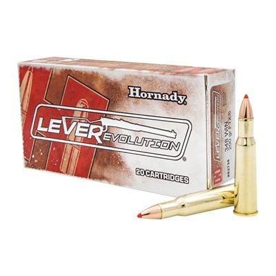 Hornady LEVERevolution 348 Win 200 gr FTX Flex Tip Polymer Tip, 20 Rounds Per Box