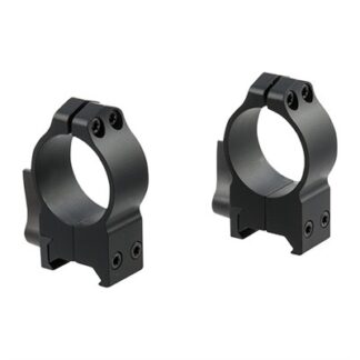 Warne Maxima 215LM 30mm High Quick Detach Vertical Split Picatinny/Weaver Rings, Matte Black