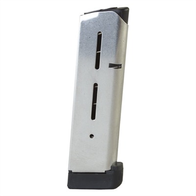 Wilson Combat 1911 Government 45 ACP 8-Round Detachable Magazine, Extended Base Pad, Stainless