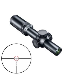 Bushnell R5 1-6x24 Riflescope, Illuminated DD2-QA Reticle, Black