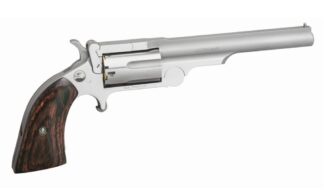 North American Arms Ranger II .22 Magnum Single Action Revolver, 4 in Stainless, 5 Rounds