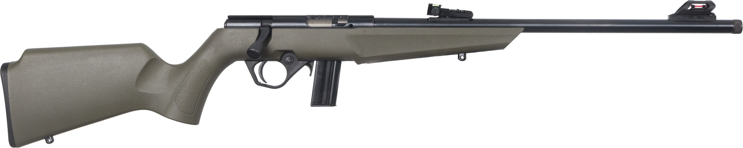 Rossi RB22 Bolt Action Youth Rifle .22 LR, 10+1, OD Green Synthetic Stock