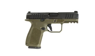 Rost Martin RM1C 9mm Double-Action Only 10+1 Optic Ready Serrated Slide 4 in Blk/ODG