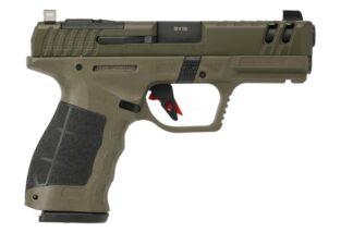 SAR Arms SAR9 C Gen3 Compact 9mm Striker-Fired Semi-Auto Pistol 4 in, 15+1, OD Green