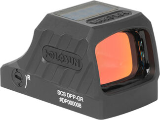 Holosun SCS320GR 1x Holographic Sight, 2 MOA Green Dot/32 MOA Circle, Matte Black