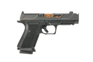 Shadow Systems MR920P Elite 9mm Semi-Auto Pistol, 4.25 in, 15+1 Rounds, Black/Bronze
