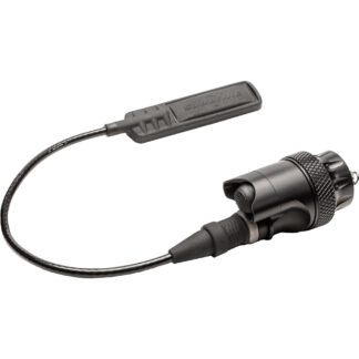 Surefire DS07 Dual Switch Tailcap/Remote, 7" Plug-In Momentary-on Tape Switch (Black)