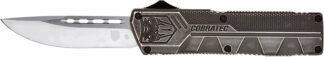 Cobratec Knives Lightweight OTF Drop Point 3.25 in D2 Steel Blade Stonewash