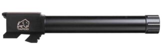 Tapco 9mm Glock 17 Gen 1-3 Threaded Barrel, Black Nitride Stainless, 1/2x28