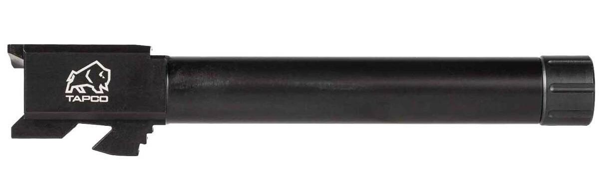Tapco Conversion Barrel for Glock 22 Gen3-4, 9mm Luger Threaded, Black Nitride