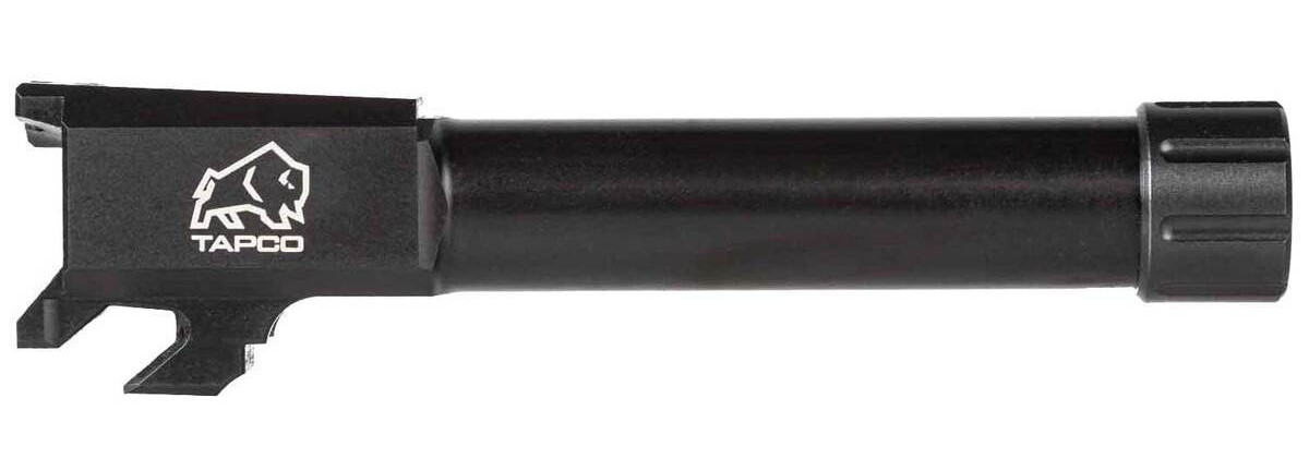 Tapco Springfield Hellcat 9mm Threaded Barrel 1/2x28 Black Melonite Stainless Steel