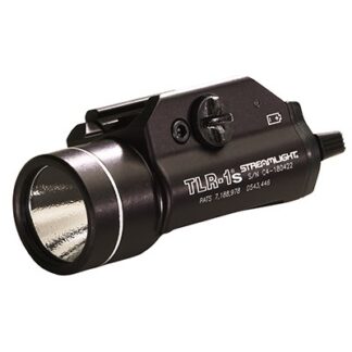 Streamlight TLR-1s 300-Lumen Tactical Light with Strobe, Universal Rail Mount, Black