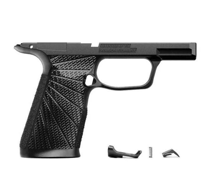 Wilson Combat P365 X-Macro Short Grip Module, Black, Starburst Style