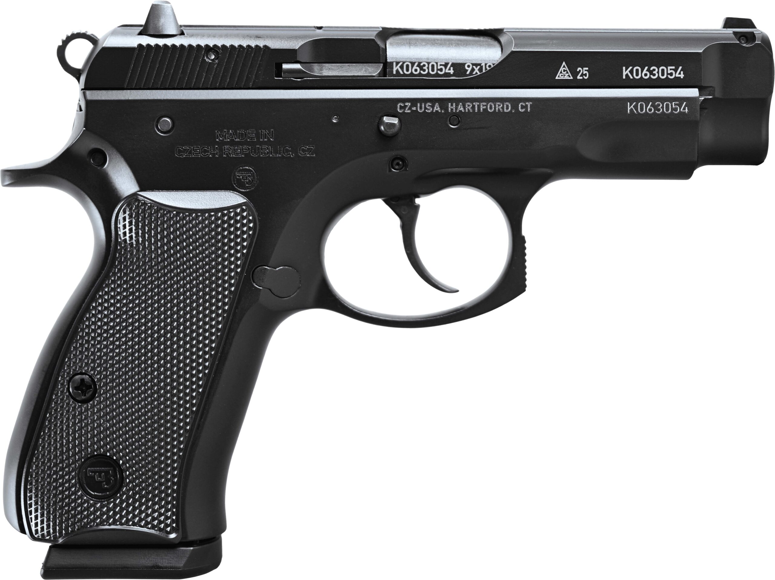 CZ-USA CZ 75 Compact 9mm Double/Single Action Black