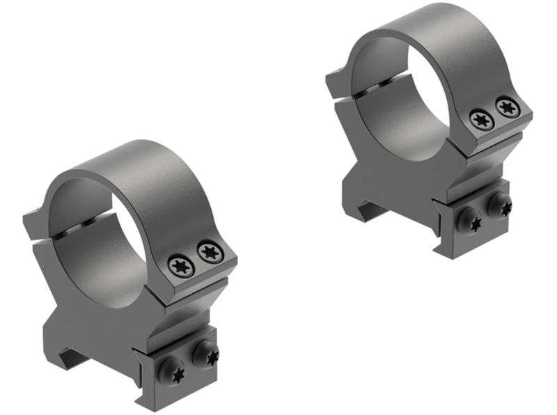 Leupold PRW2 Perma-Rings Weaver-Style 1 in High Matte Scope Rings