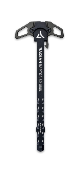 Radian Raptor-SD Charging Handle AR-15, 7075 Aluminum, Gas Ported Shaft, Radian Grey