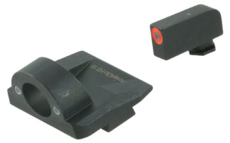 Ameriglo GL5225 Ghost Ring Sight Set, Green Tritium Front/Rear, Orange Outline