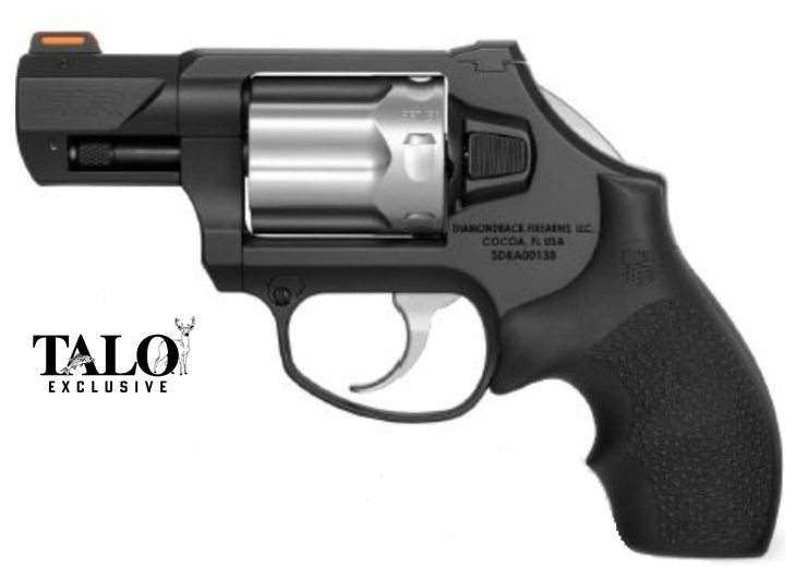 Diamondback SDR .357 Magnum 2 in Stainless/Black 6-Round Fiber Optic Rear Sight Double-Action Only