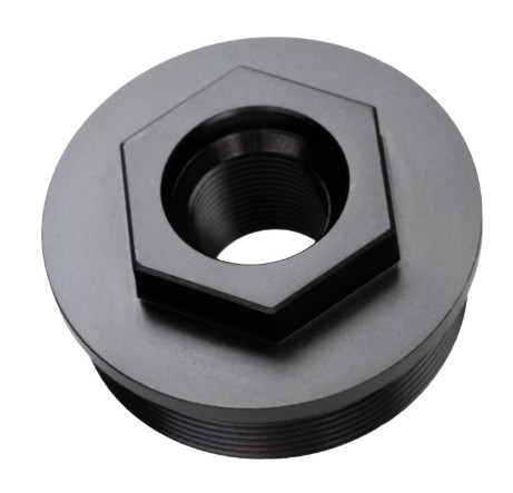 CMMG Zeroed Direct Thread HUB Mount 1/2-28 Black