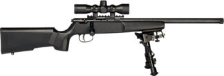 Savage Rascal Target XP Youth .22 LR Bolt Action, 16.125 in, 1 Round, Matte Blued