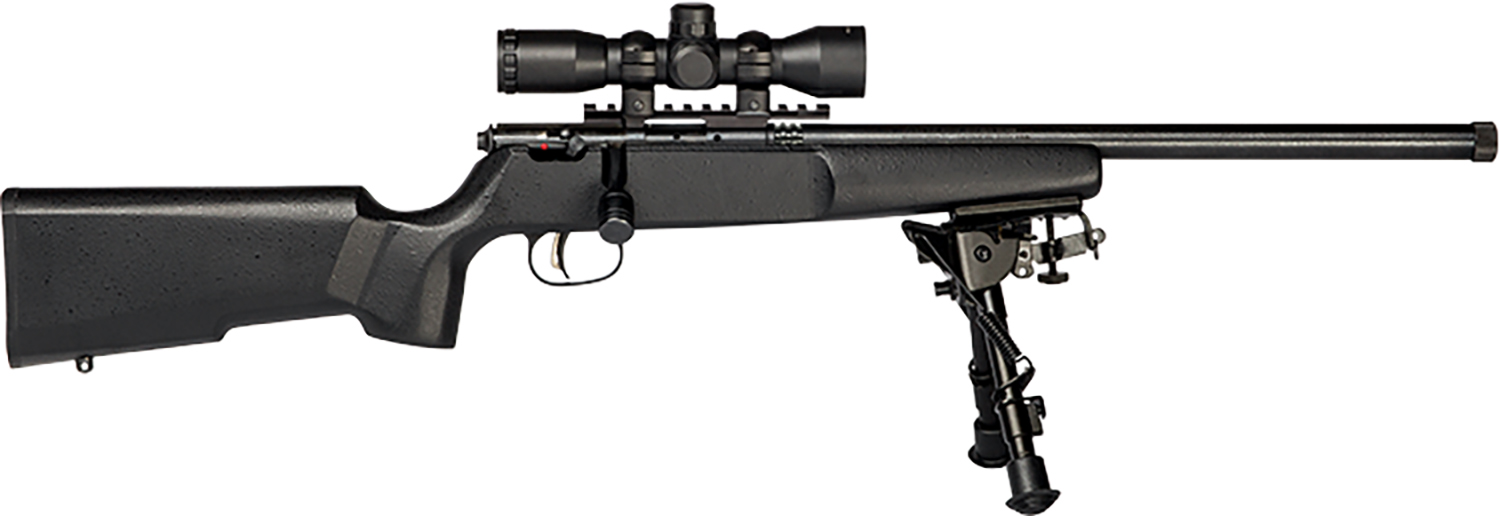Savage Rascal Target XP Youth .22 LR Bolt Action, 16.125 in, 1 Round, Matte Blued