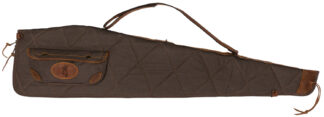 Browning Lona 48 in Flint/Brown Canvas Quilted Rifle Case