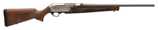 Browning 031047211 BAR MK3 Full Size 243 Win 4+1 22" Blue Polished Sporter Barrel, Drilled & tapped Engraved Satin Nickel Aluminum Receiver, Fixed Oiled Turkish Walnut Stock, Right Hand
