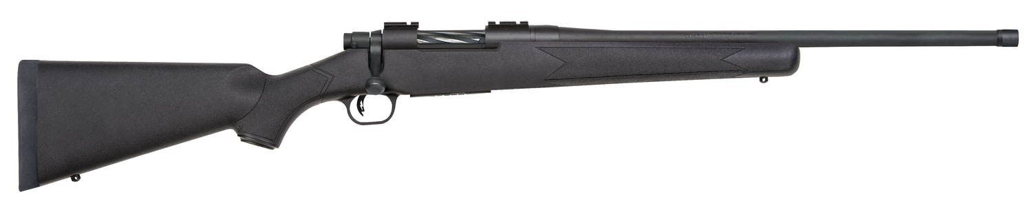 Mossberg Patriot .450 Bushmaster Bolt Action 20 in Threaded Barrel, Matte Blued (4+1)
