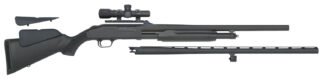 Mossberg 500 Field/Deer Pump-Action 12 Gauge 24"/28" 5+1 Matte Blue Synthetic Dual Comb