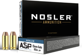 Nosler 10mm Auto 180 gr JHP ASP 50-Round Box