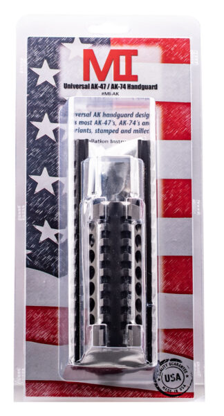 Midwest Industries MI-AK Universal AK47/74 Picatinny Handguard, 6061 Aluminum, Black