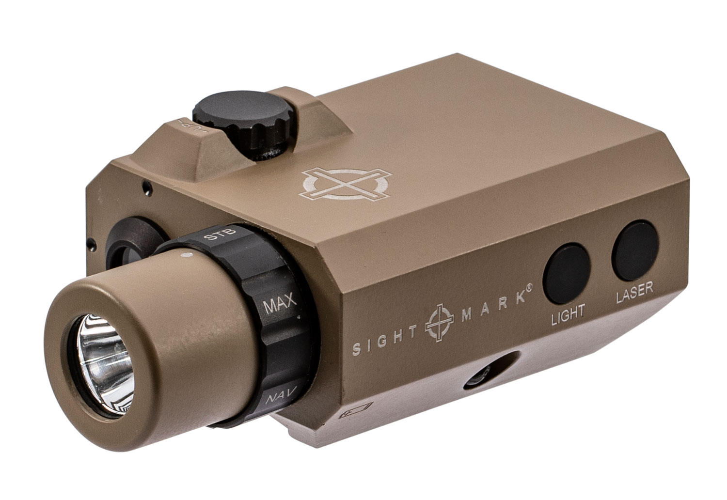 Sightmark LoPro Mini Combo Flashlight and Green Laser Sight (Dark Earth) 300 Lumens