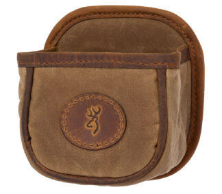 Browning Santa Fe Shell Carrier Tan Canvas/Leather, Belt Clip Mount